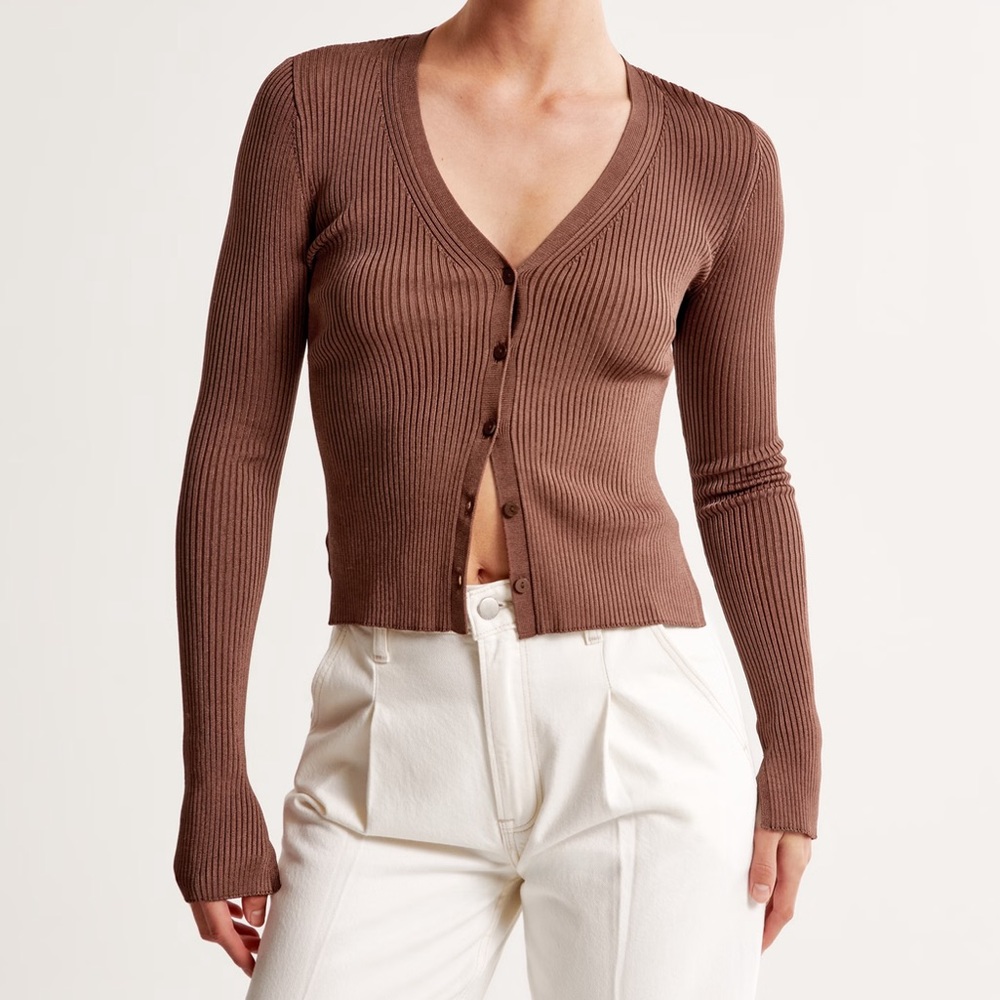 NWT Abercrombie Slim Cardigan